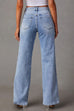 Moxidress Timeless Distressed Straight Leg Splice Jeans