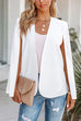 Moxidress Open Front Split Sleeves Cape Jacket