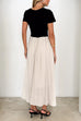 Short Sleeves Color Block Splice Maxi Dress