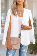 Moxidress Open Front Split Sleeves Cape Jacket