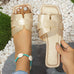 Moxidress Summer Comfy Flat Slide Sandals