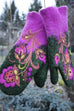 Moxidress Christmas Gift Embroidery Mittens(5 Colors)