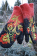 Moxidress Christmas Gift Embroidery Mittens(5 Colors)