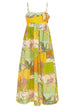 Moxidress Bow Knot Back Dinosaur Printed Cami Maxi Holiday Dress